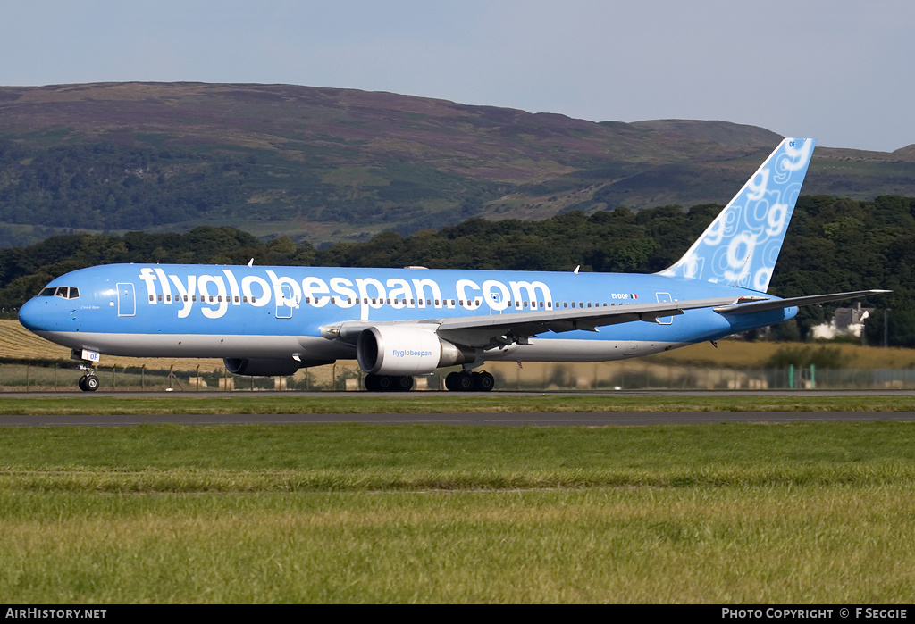 Aircraft Photo of EI-DOF | Boeing 767-306/ER | Flyglobespan | AirHistory.net #65533