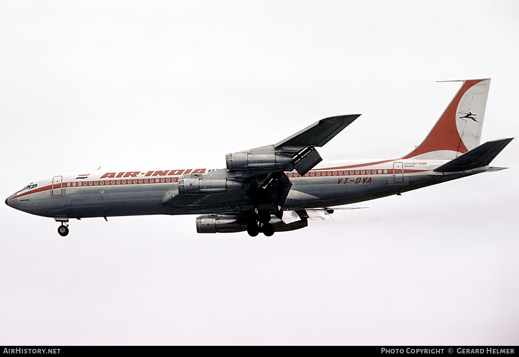 Aircraft Photo of VT-DVA | Boeing 707-337B | Air India | AirHistory.net #65537