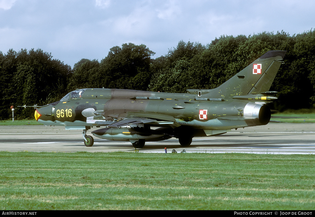 Aircraft Photo of 9616 | Sukhoi Su-22M4 | Poland - Air Force | AirHistory.net #65540