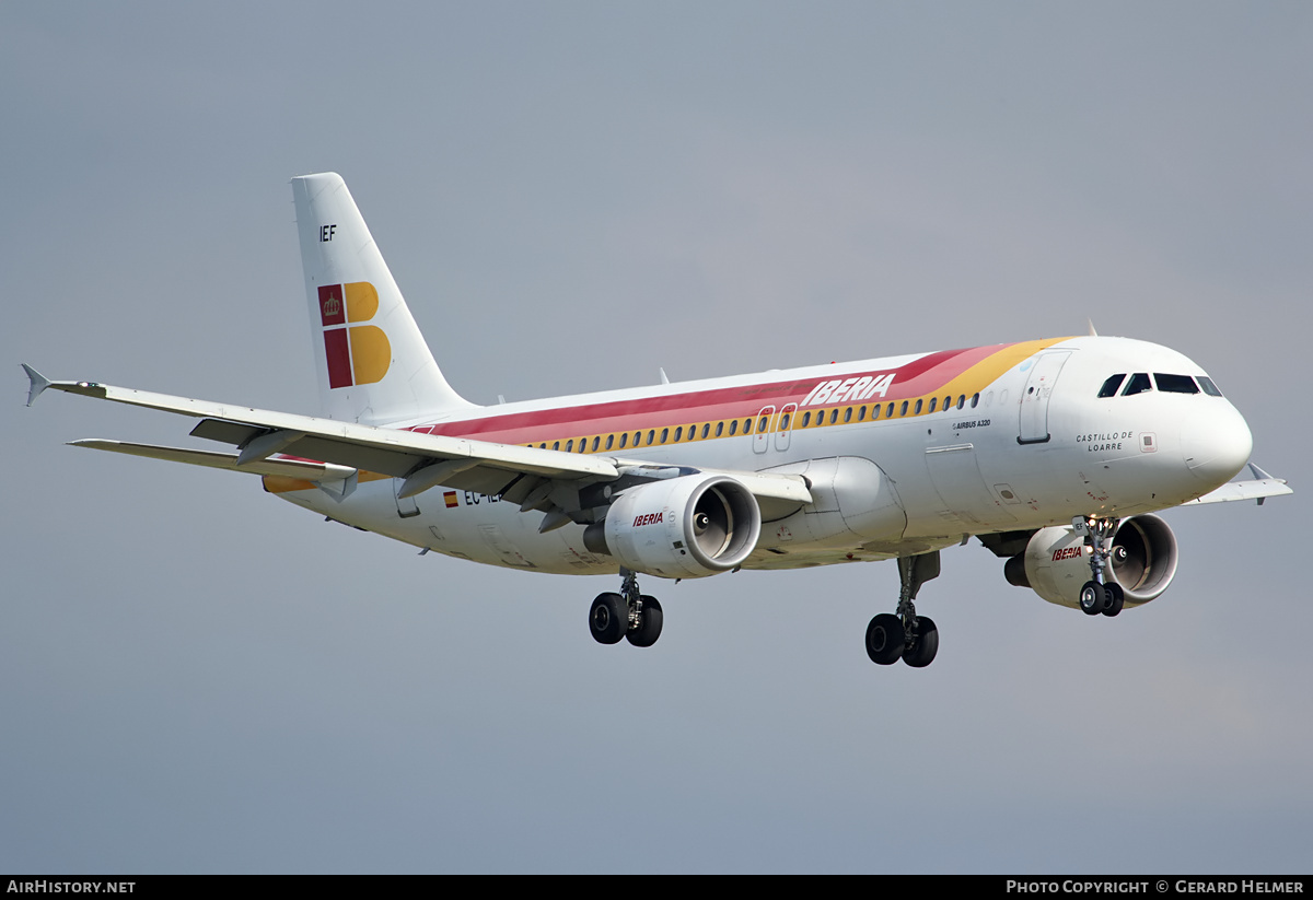 Aircraft Photo of EC-IEF | Airbus A320-214 | Iberia | AirHistory.net #65545