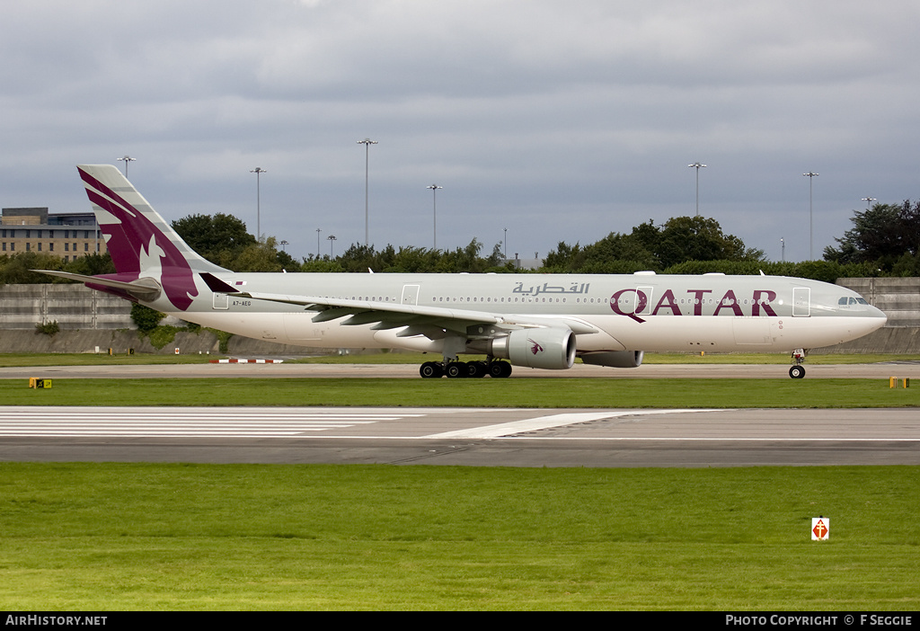Aircraft Photo of A7-AEG | Airbus A330-302 | Qatar Airways | AirHistory.net #65549