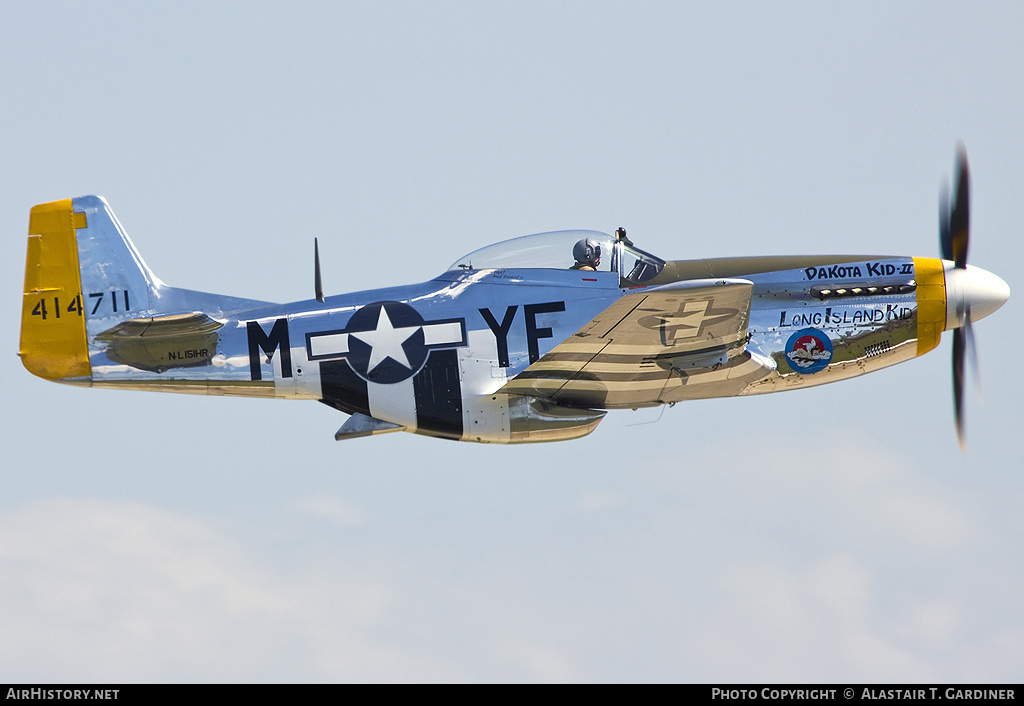 Aircraft Photo of N151HR / NL151HR / 474524 | North American P-51D Mustang | USA - Air Force | AirHistory.net #65555