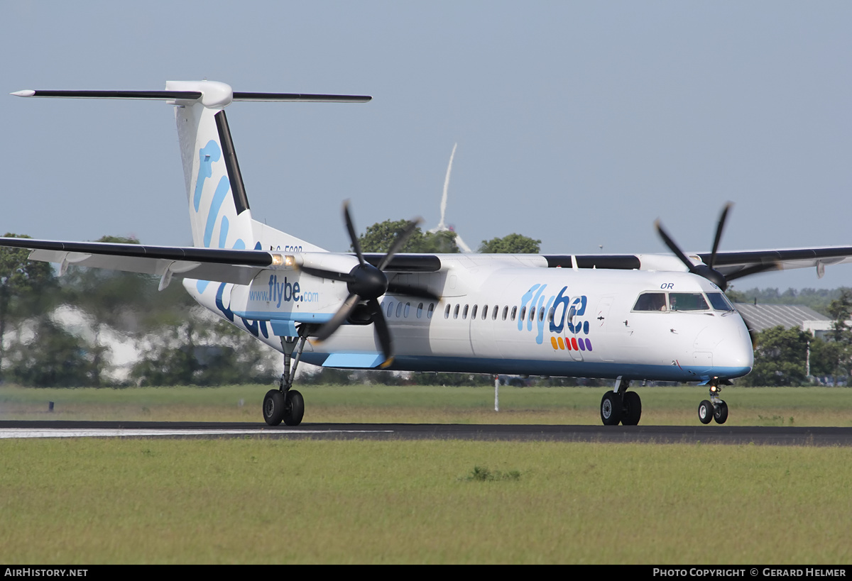 Aircraft Photo of G-ECOR | Bombardier DHC-8-402 Dash 8 | Flybe | AirHistory.net #65557