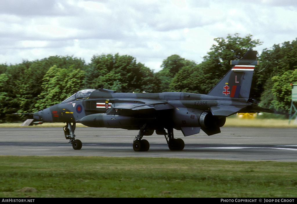 Aircraft Photo of XZ358 | Sepecat Jaguar GR1A | UK - Air Force | AirHistory.net #65560