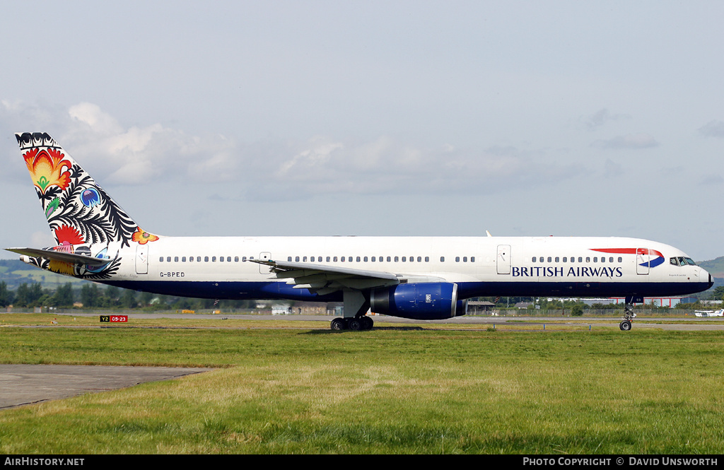 Aircraft Photo of G-BPED | Boeing 757-236 | British Airways | AirHistory.net #65568