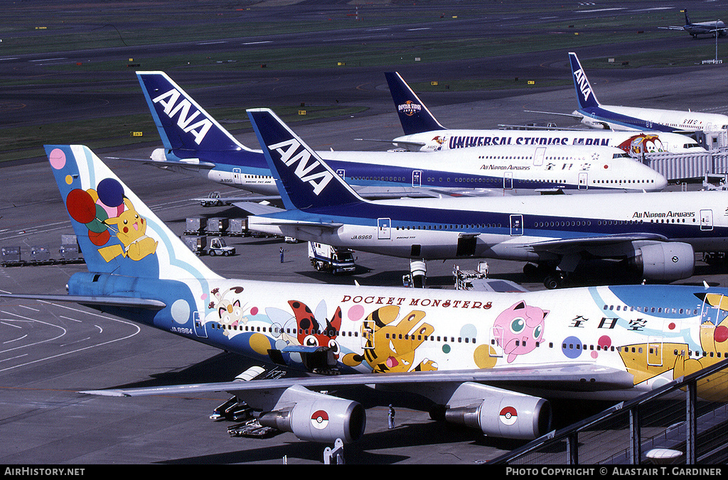 Aircraft Photo of JA8964 | Boeing 747-481D | All Nippon Airways - ANA | AirHistory.net #65578