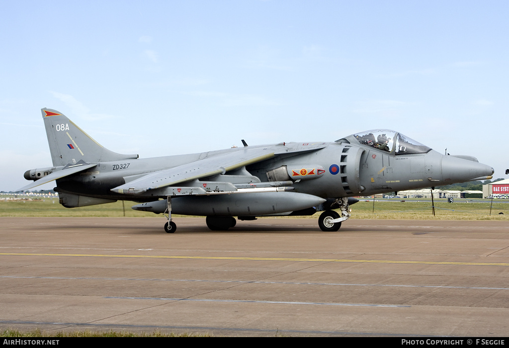 Aircraft Photo of ZD327 | British Aerospace Harrier GR9A | UK - Air Force | AirHistory.net #65600