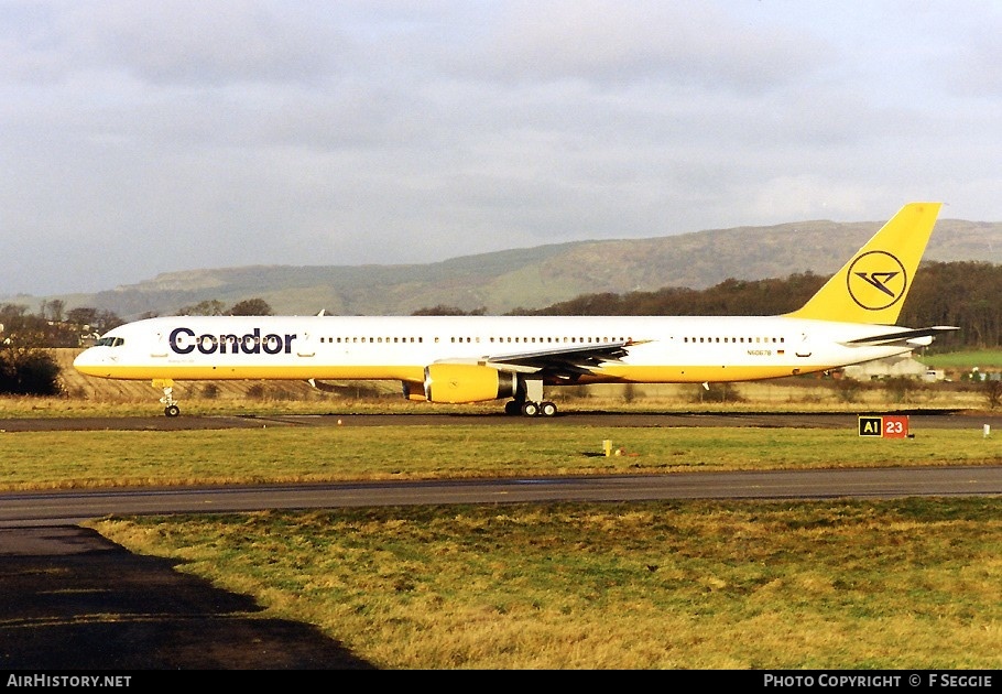 Aircraft Photo of N6067B | Boeing 757-330 | Condor Flugdienst | AirHistory.net #65612