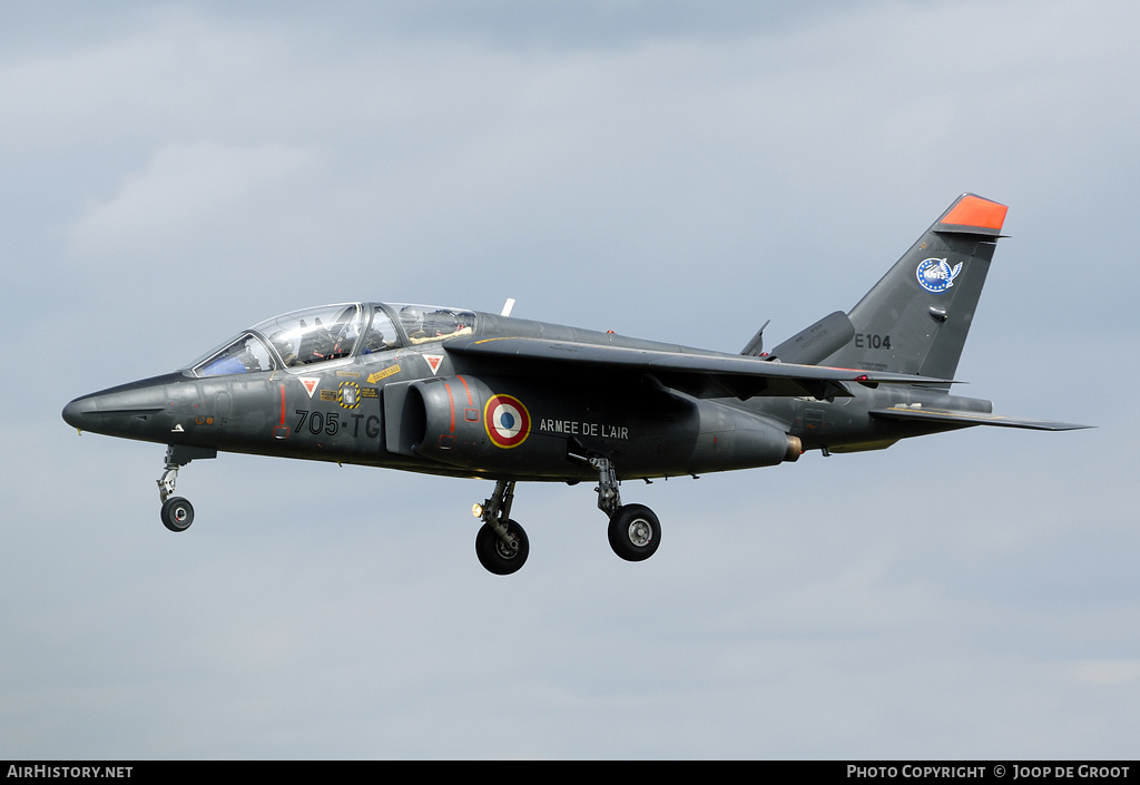 Aircraft Photo of E104 | Dassault-Dornier Alpha Jet E | France - Air Force | AirHistory.net #65617