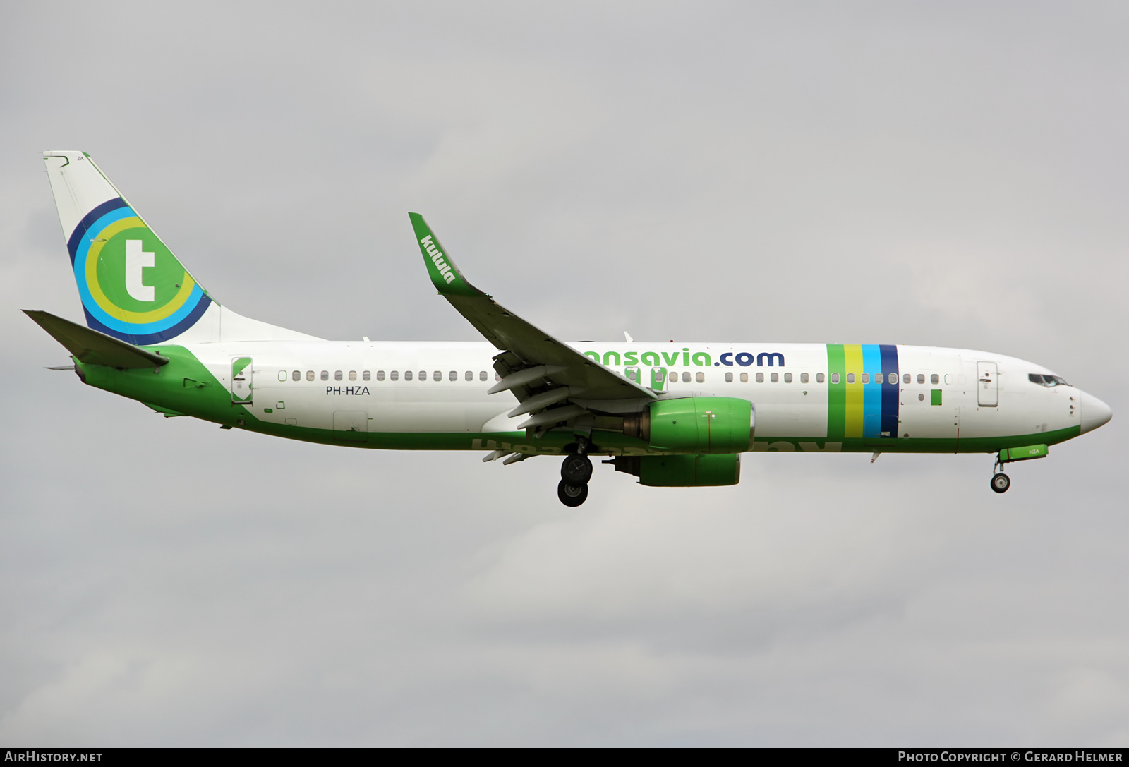 Aircraft Photo of PH-HZA | Boeing 737-8K2 | Transavia | AirHistory.net #65629