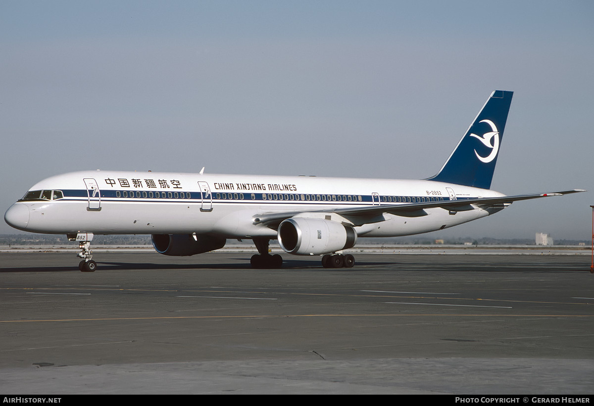 Aircraft Photo of B-2852 | Boeing 757-28A | China Xinjiang Airlines | AirHistory.net #65642