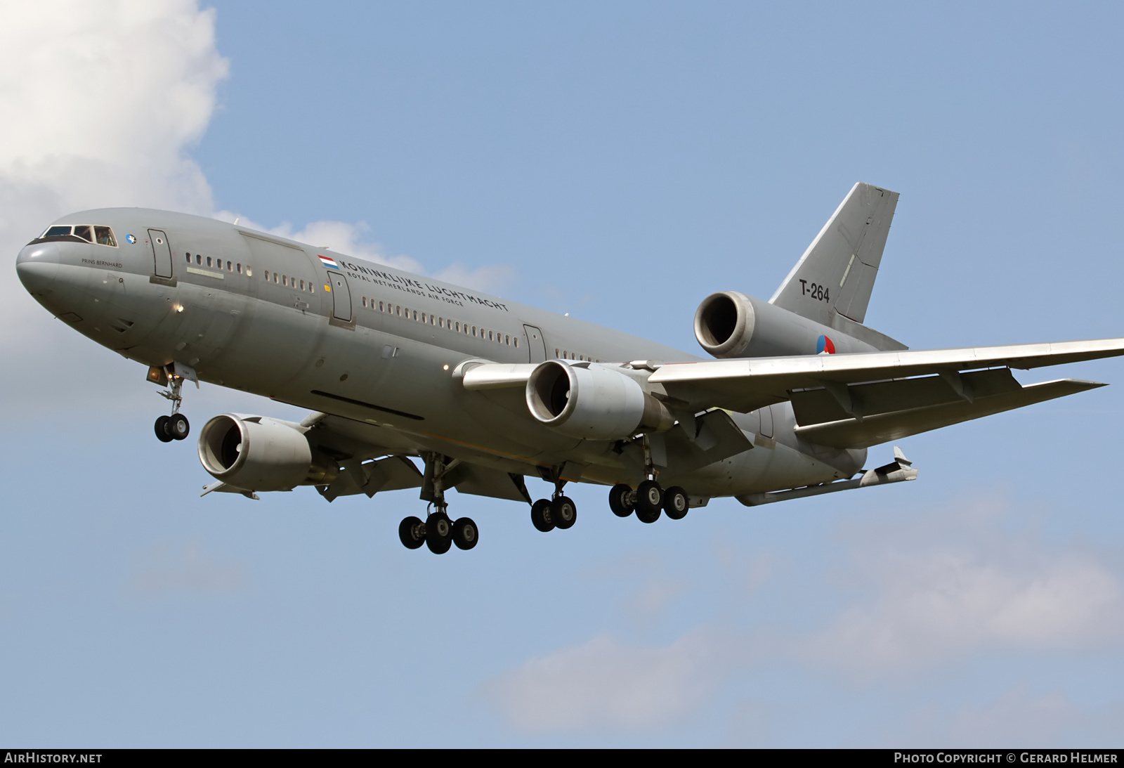 Aircraft Photo of T-264 | McDonnell Douglas KDC-10-30CF | Netherlands - Air Force | AirHistory.net #65646