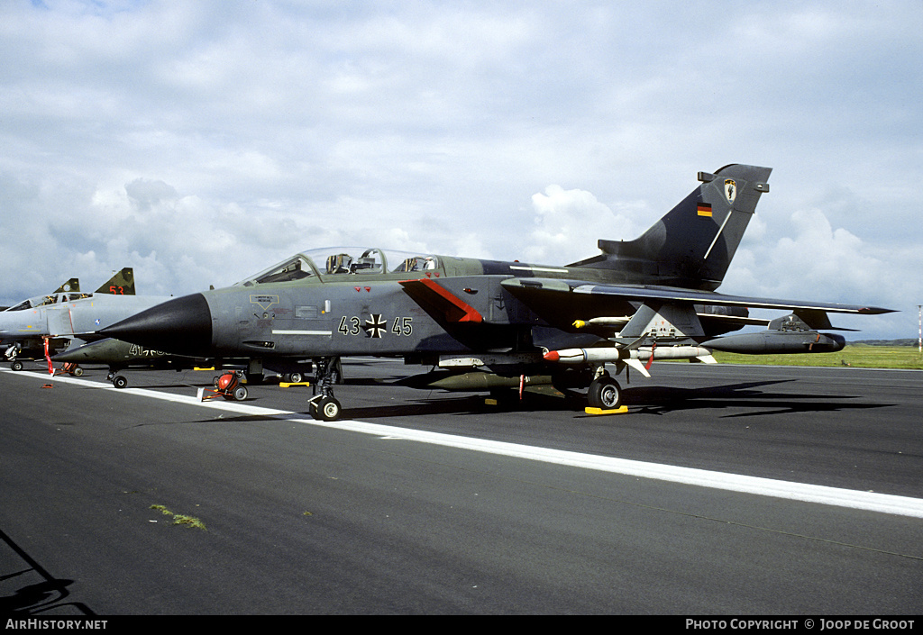 Aircraft Photo of 4345 | Panavia Tornado IDS(T) | Germany - Navy | AirHistory.net #65657