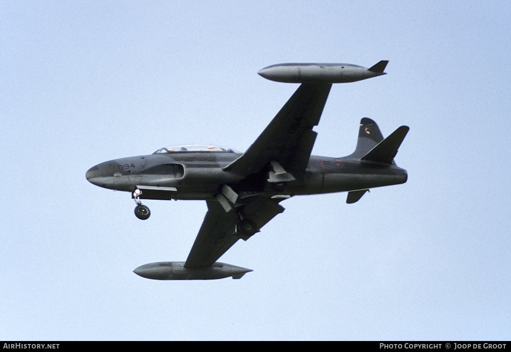 Aircraft Photo of 133094 | Canadair CT-133 Silver Star 3 | Canada - Air Force | AirHistory.net #65660