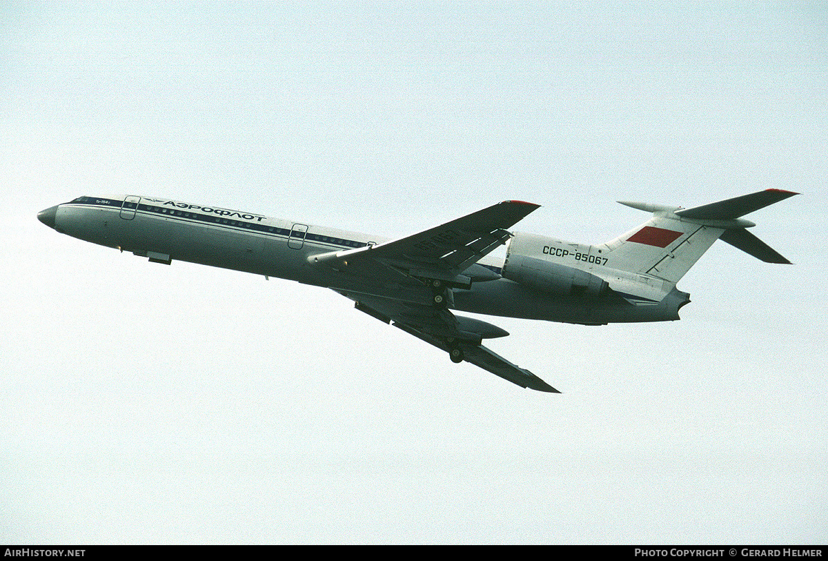 Aircraft Photo of CCCP-85067 | Tupolev Tu-154S | Aeroflot | AirHistory.net #65662