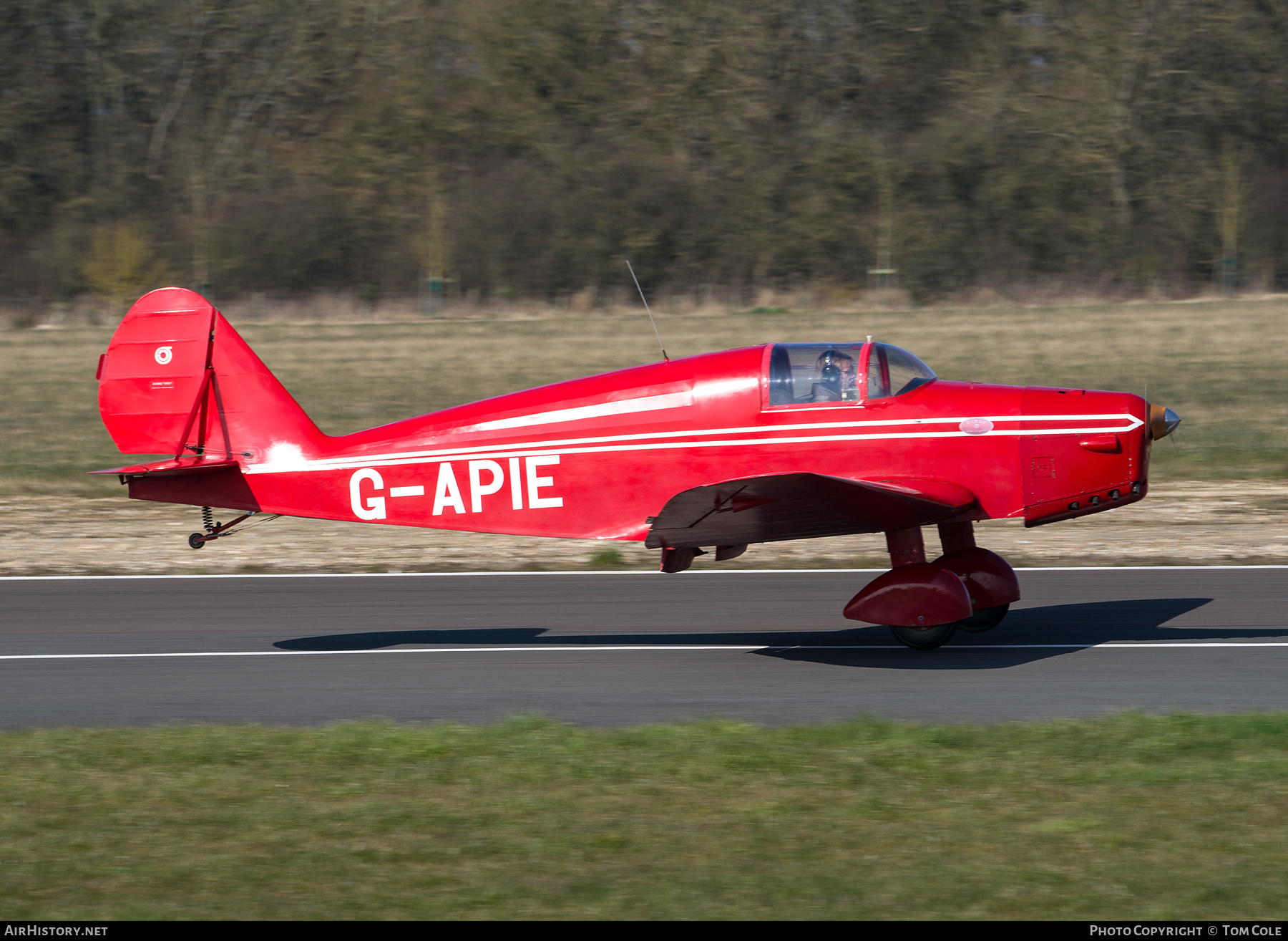 Aircraft Photo of G-APIE | Tipsy Belfair | AirHistory.net #65673