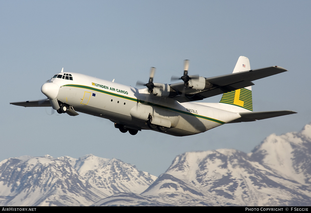 Aircraft Photo of N403LC | Lockheed L-100-30 Hercules (382G) | Lynden Air Cargo | AirHistory.net #65696