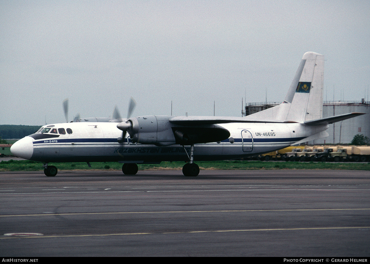 Aircraft Photo of UN-46695 | Antonov An-24RV | Kazakhstan Airlines | AirHistory.net #65701