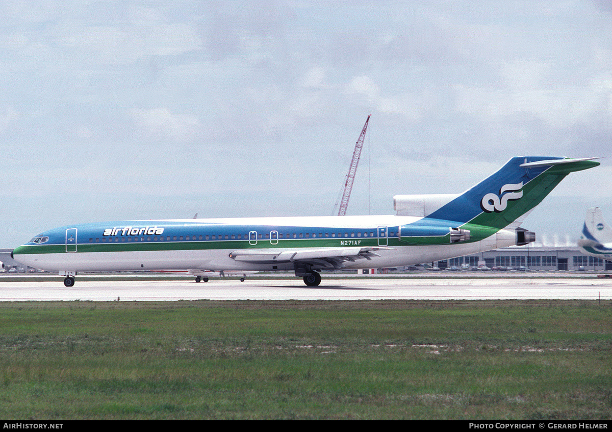 Aircraft Photo of N271AF | Boeing 727-227/Adv | Air Florida | AirHistory.net #65702
