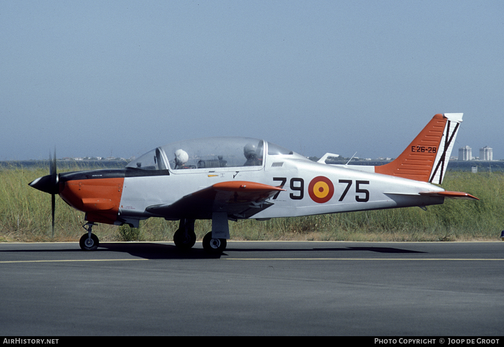 Aircraft Photo of E26-28 | CASA T-35C Tamiz (ECH-51) | Spain - Air Force | AirHistory.net #65713