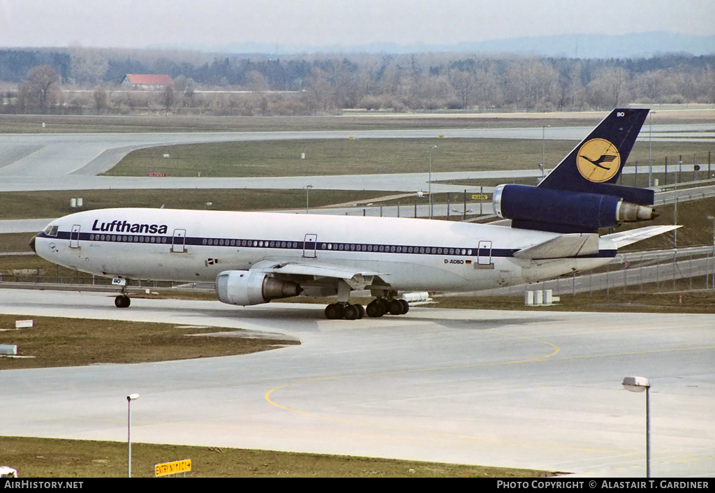 Aircraft Photo of D-ADBO | McDonnell Douglas DC-10-30 | Lufthansa | AirHistory.net #65720