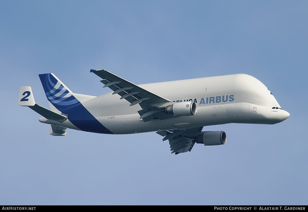 Aircraft Photo of F-GSTB | Airbus A300B4-608ST Beluga (Super Transporter) | Airbus Transport International | AirHistory.net #65723