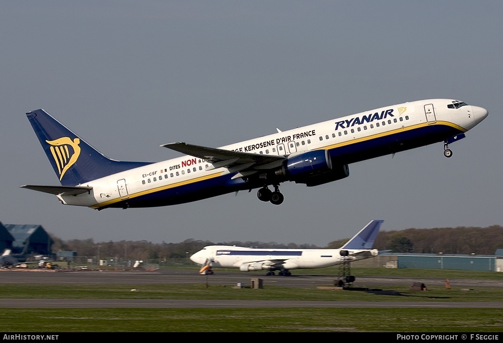 Aircraft Photo of EI-CSF | Boeing 737-8AS | Ryanair | AirHistory.net #65727