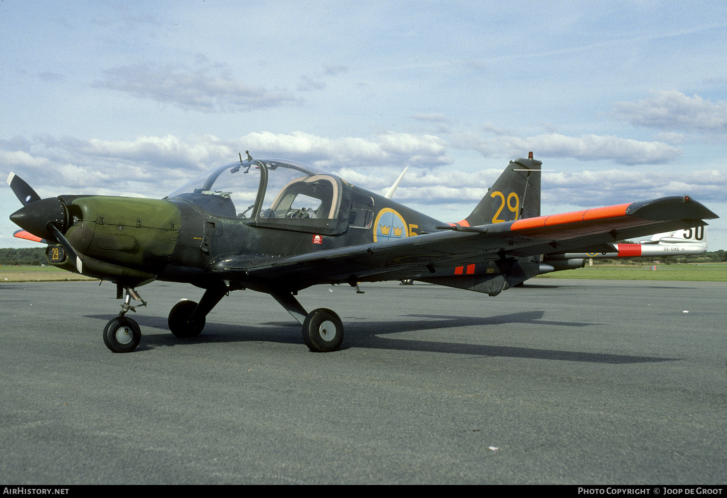 Aircraft Photo of 61029 | Scottish Aviation Sk61 Bulldog | Sweden - Air Force | AirHistory.net #65729