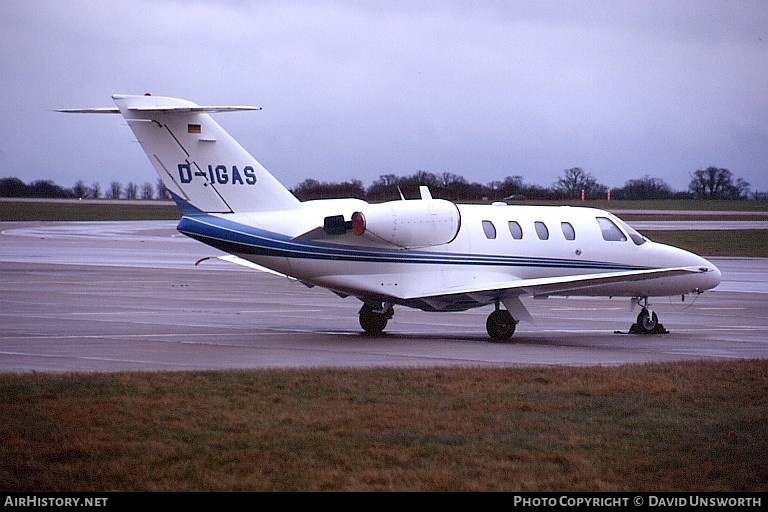 Aircraft Photo of D-IGAS | Cessna 525 CitationJet | AirHistory.net #65744