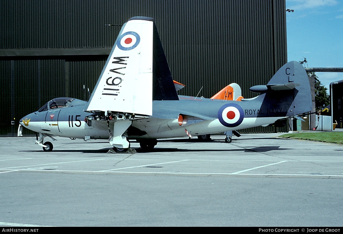 Aircraft Photo of WV911 | Hawker Sea Hawk FGA6 | UK - Navy | AirHistory.net #65774