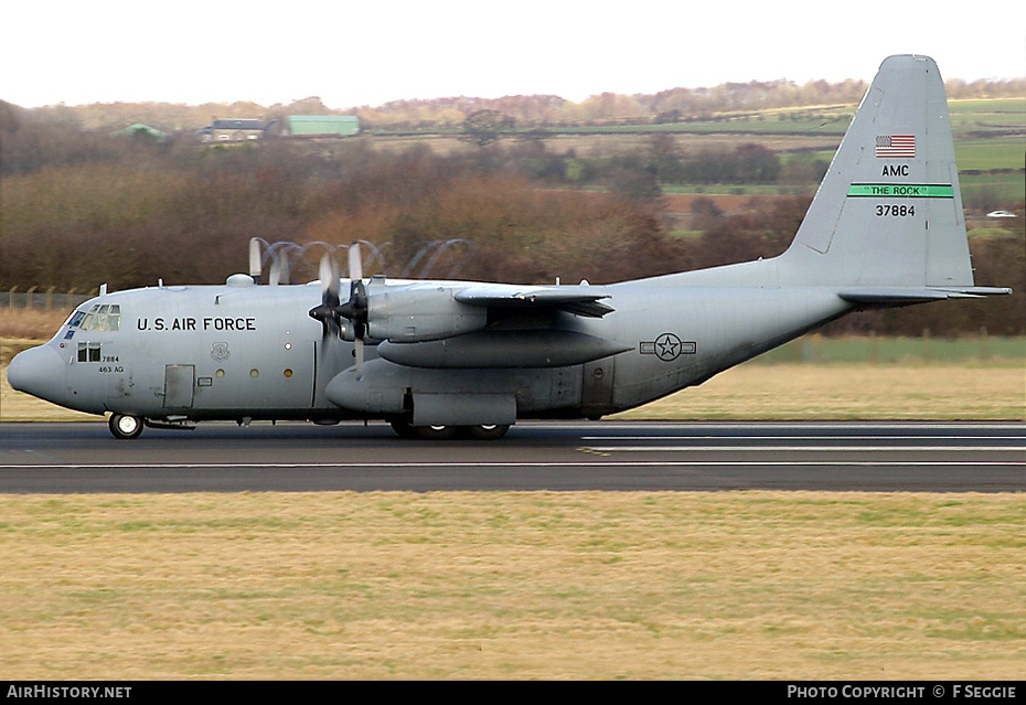 Aircraft Photo of 63-7884 / 37884 | Lockheed C-130E Hercules (L-382) | USA - Air Force | AirHistory.net #65786
