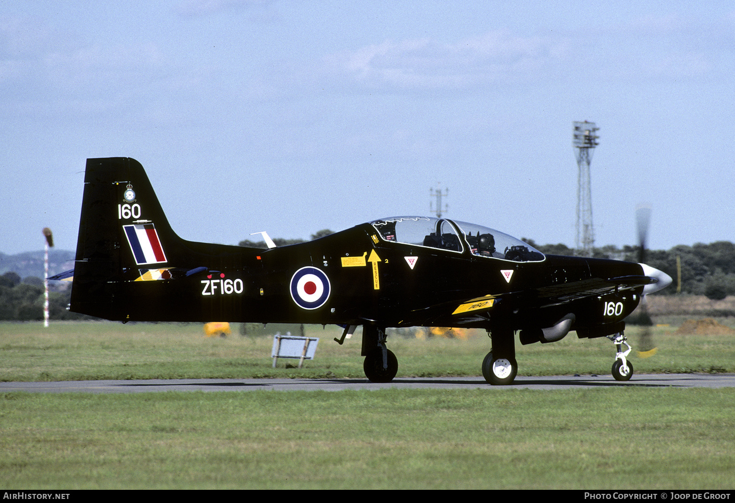 Aircraft Photo of ZF160 | Short S-312 Tucano T1 | UK - Air Force | AirHistory.net #65798