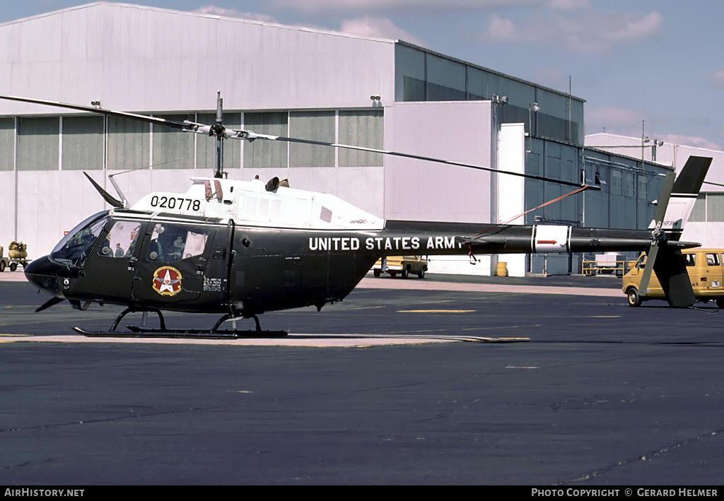 Aircraft Photo of 71-20778 / 0-20778 | Bell OH-58A Kiowa (206A-1) | USA - Army | AirHistory.net #65799