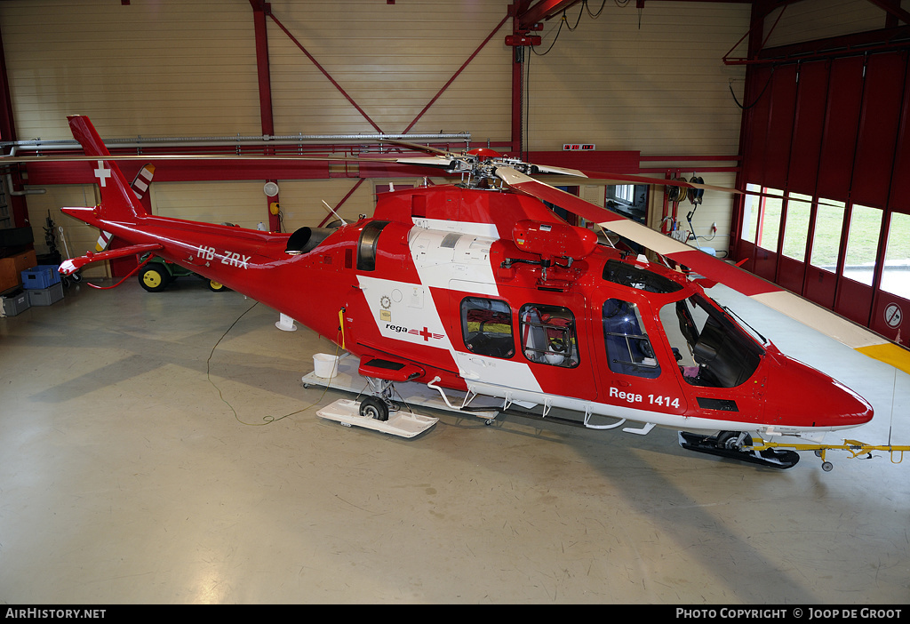 Aircraft Photo of HB-ZRX | AgustaWestland AW-109SP Da Vinci | REGA - Swiss Air Ambulance | AirHistory.net #65810