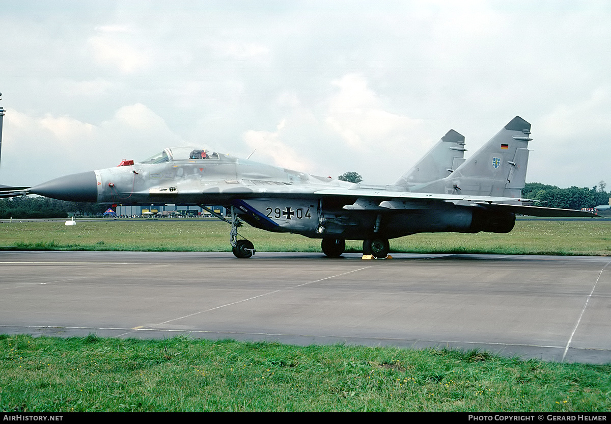 Aircraft Photo of 2904 | Mikoyan-Gurevich MiG-29G (9-12A) | Germany - Air Force | AirHistory.net #65817