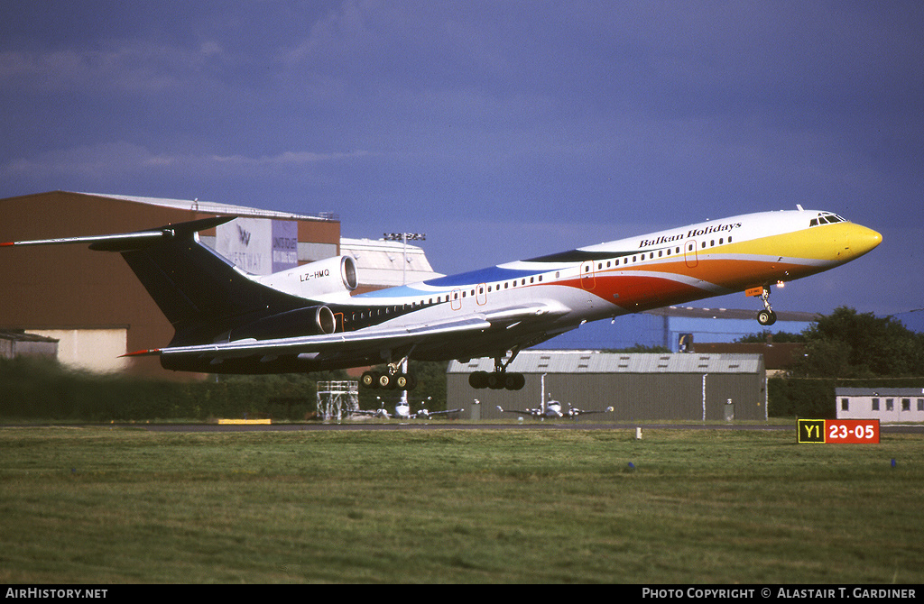 Aircraft Photo of LZ-HMQ | Tupolev Tu-154M | Balkan Holidays Air - BH Air | AirHistory.net #65836