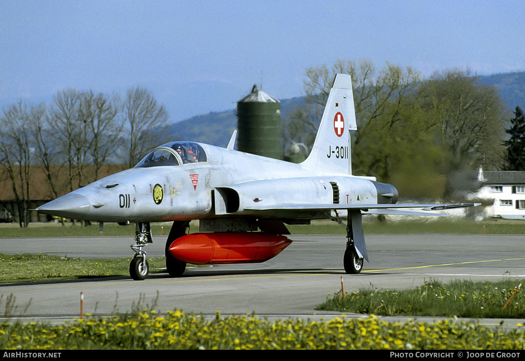 Aircraft Photo of J-3011 | Northrop F-5E Tiger II | Switzerland - Air Force | AirHistory.net #65847