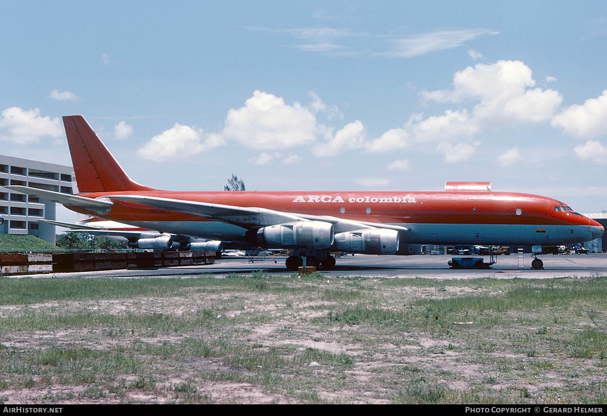 Aircraft Photo of HK-2587X | Douglas DC-8-51(F) | ARCA Colombia | AirHistory.net #65866