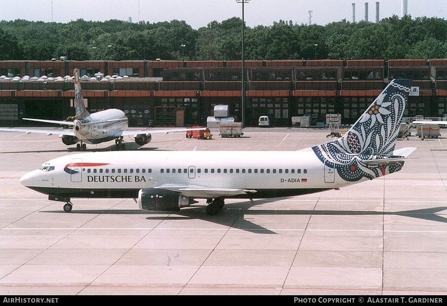 Aircraft Photo of D-ADIA | Boeing 737-36Q | Deutsche BA | AirHistory.net #65870