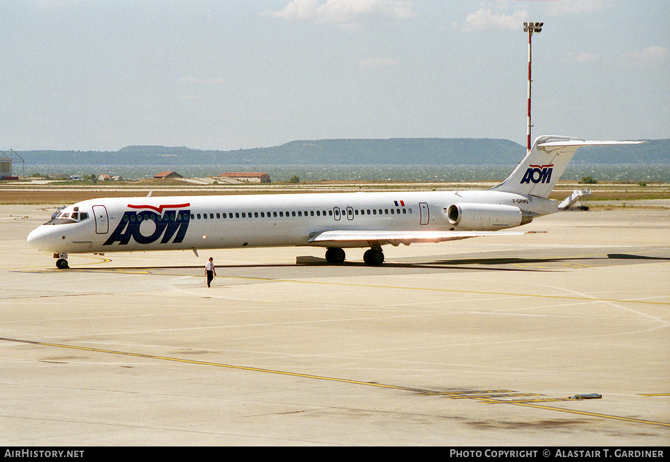Aircraft Photo of F-GRMG | McDonnell Douglas MD-83 (DC-9-83) | AOM French Airlines | AirHistory.net #65902