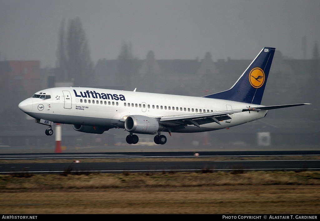 Aircraft Photo of D-ABER | Boeing 737-330 | Lufthansa | AirHistory.net #65909