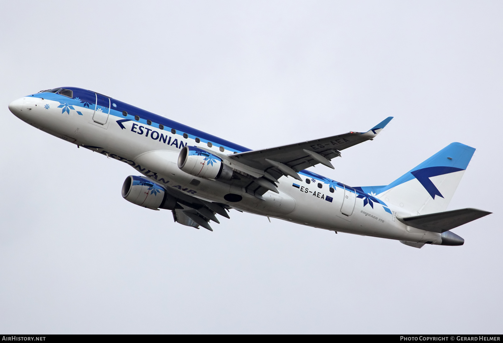 Aircraft Photo of ES-AEA | Embraer 170STD (ERJ-170-100STD) | Estonian Air | AirHistory.net #65937