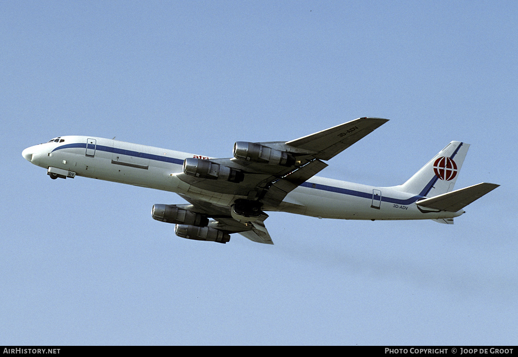 Aircraft Photo of 3D-ADV | McDonnell Douglas DC-8-54AF Jet Trader | African International Airways | AirHistory.net #65945