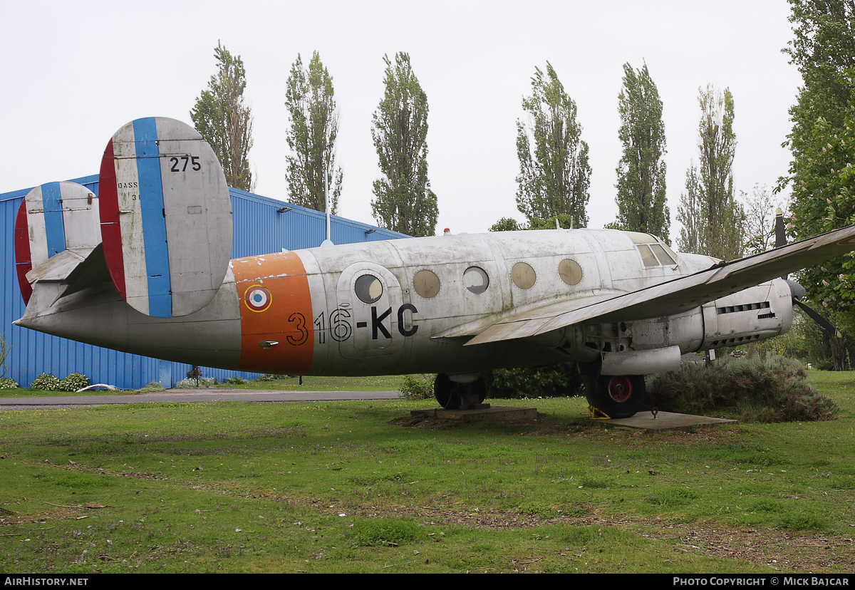 Aircraft Photo of 275 | Dassault MD-311 Flamant | France - Air Force | AirHistory.net #65947