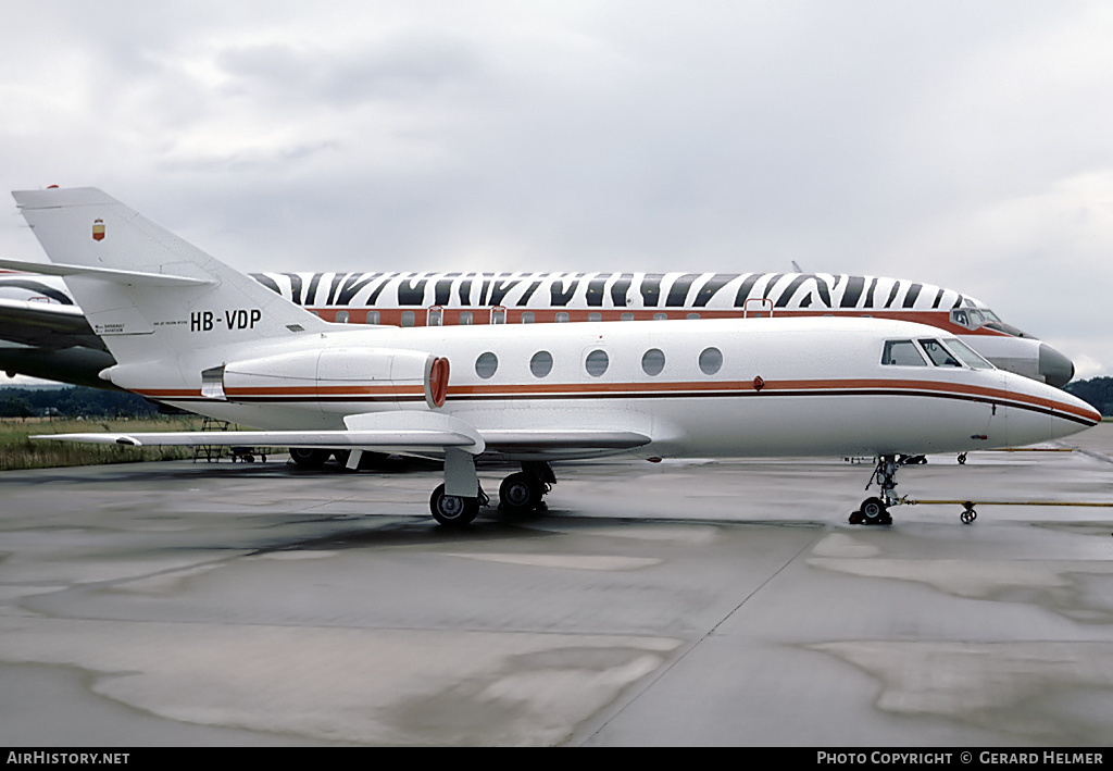 Aircraft Photo of HB-VDP | Dassault Falcon 20E | AirHistory.net #65956