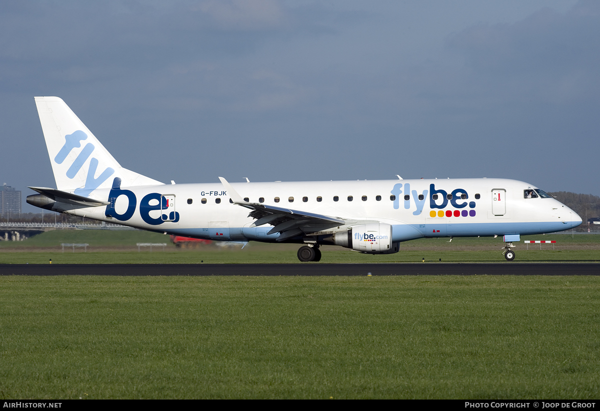 Aircraft Photo of G-FBJK | Embraer 175LR (ERJ-170-200LR) | Flybe | AirHistory.net #65969