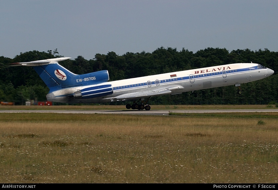 Aircraft Photo of EW-85706 | Tupolev Tu-154M | Belavia | AirHistory.net #65976