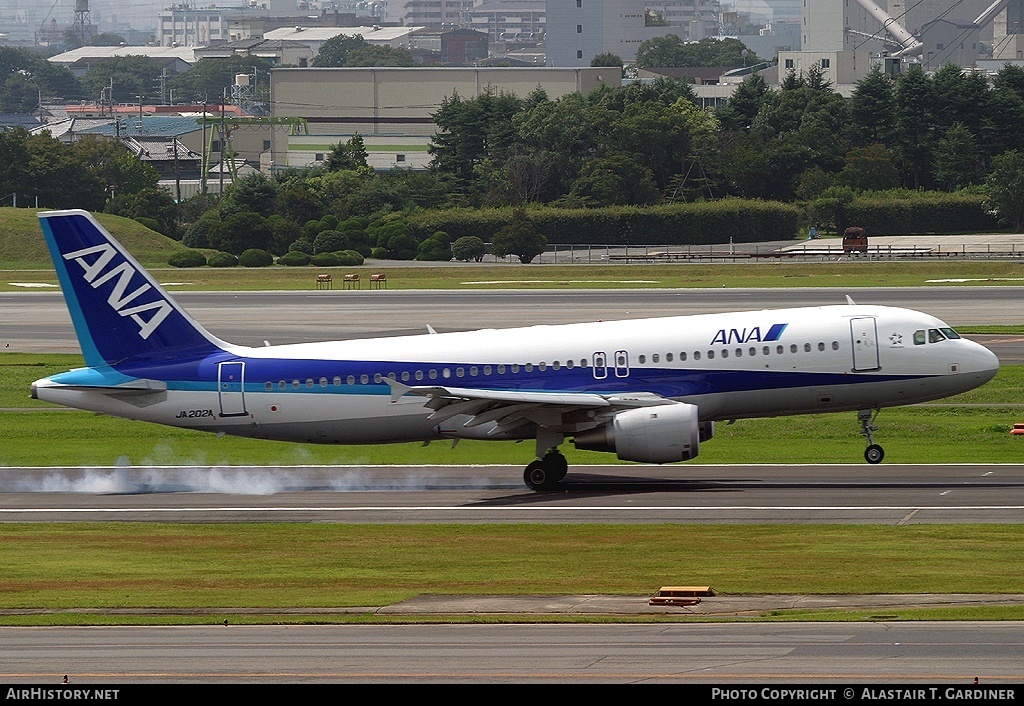 Aircraft Photo of JA202A | Airbus A320-211 | All Nippon Airways - ANA | AirHistory.net #65979
