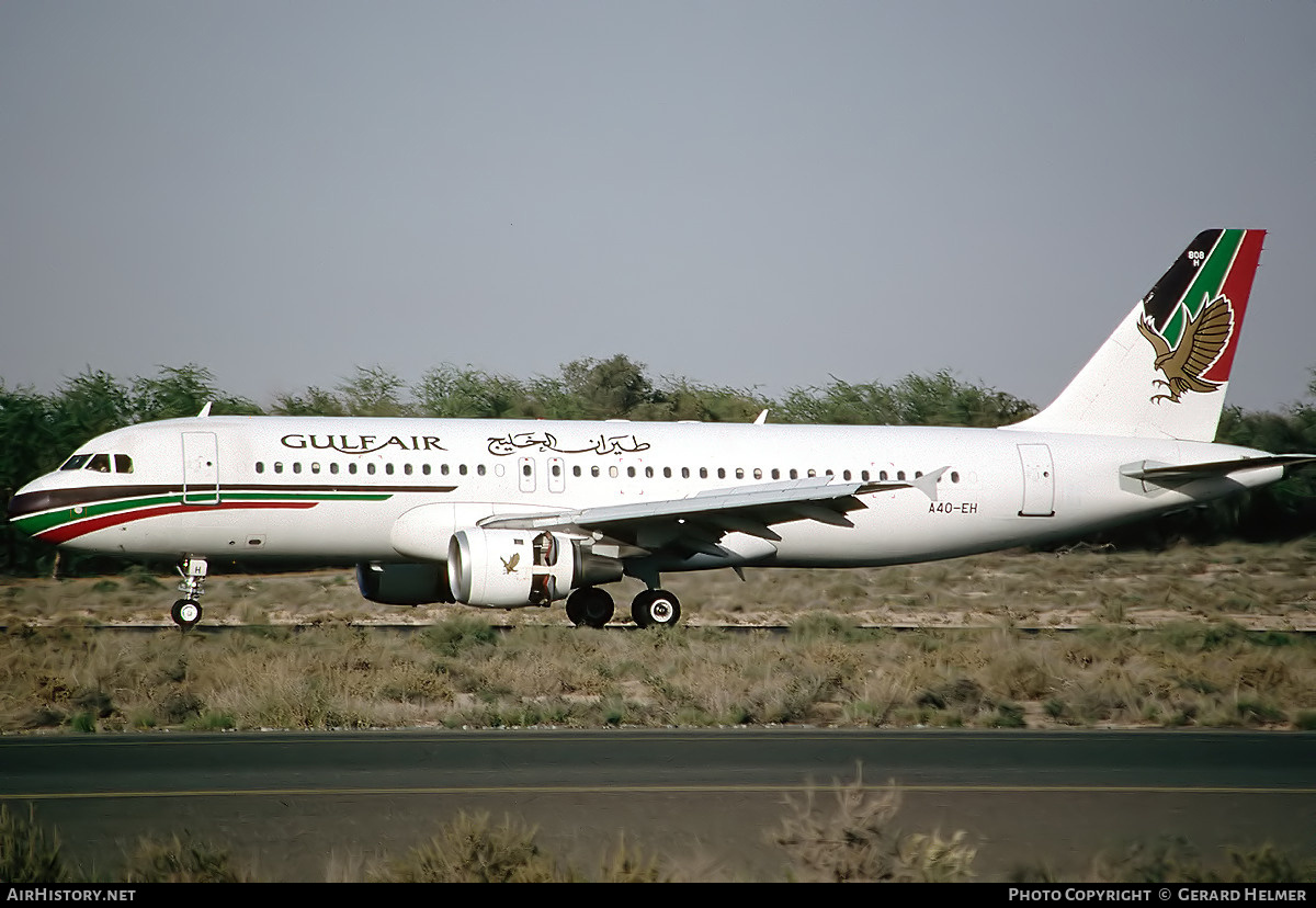 Aircraft Photo of A4O-EH | Airbus A320-212 | Gulf Air | AirHistory.net #65983
