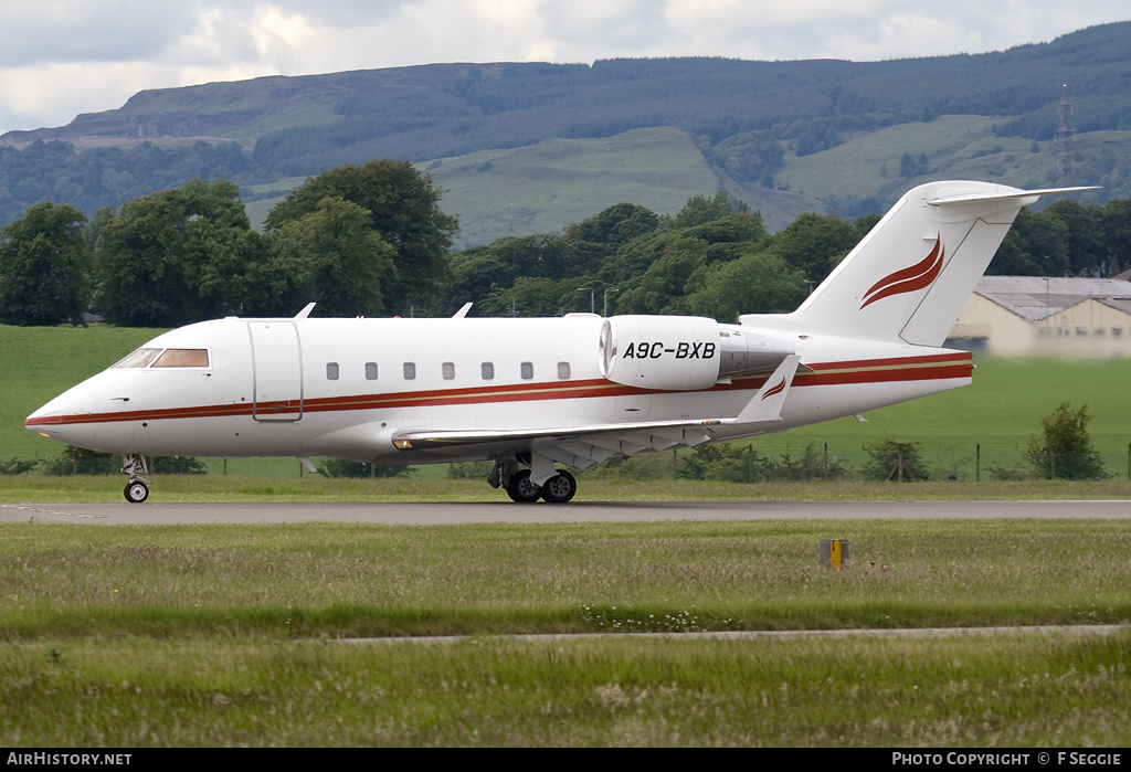 Aircraft Photo of A9C-BXB | Bombardier Challenger 604 (CL-600-2B16) | AirHistory.net #65987